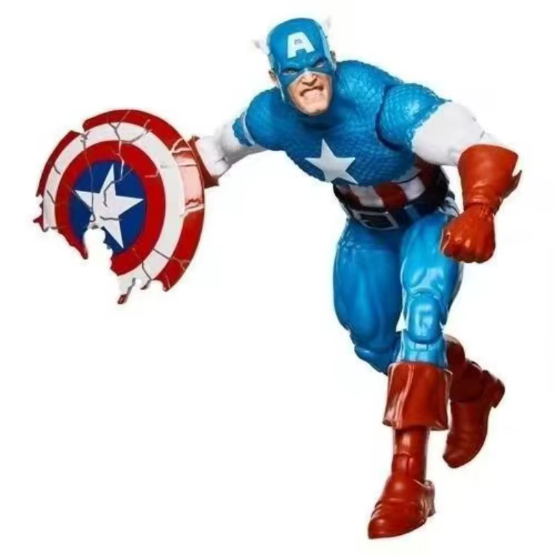 Collection originale de figurines d'action Captain America Secret Wars de la série Marvel Legends de Hasbro