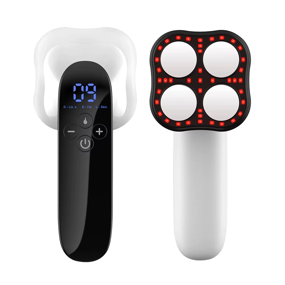 Appareil électrique amincissant pour le corps, 3 modes, 10 niveaux, machine brûle-graisses, éliminateur de graisse corporelle à lumière rouge pour le ventre, les jambes et les bras