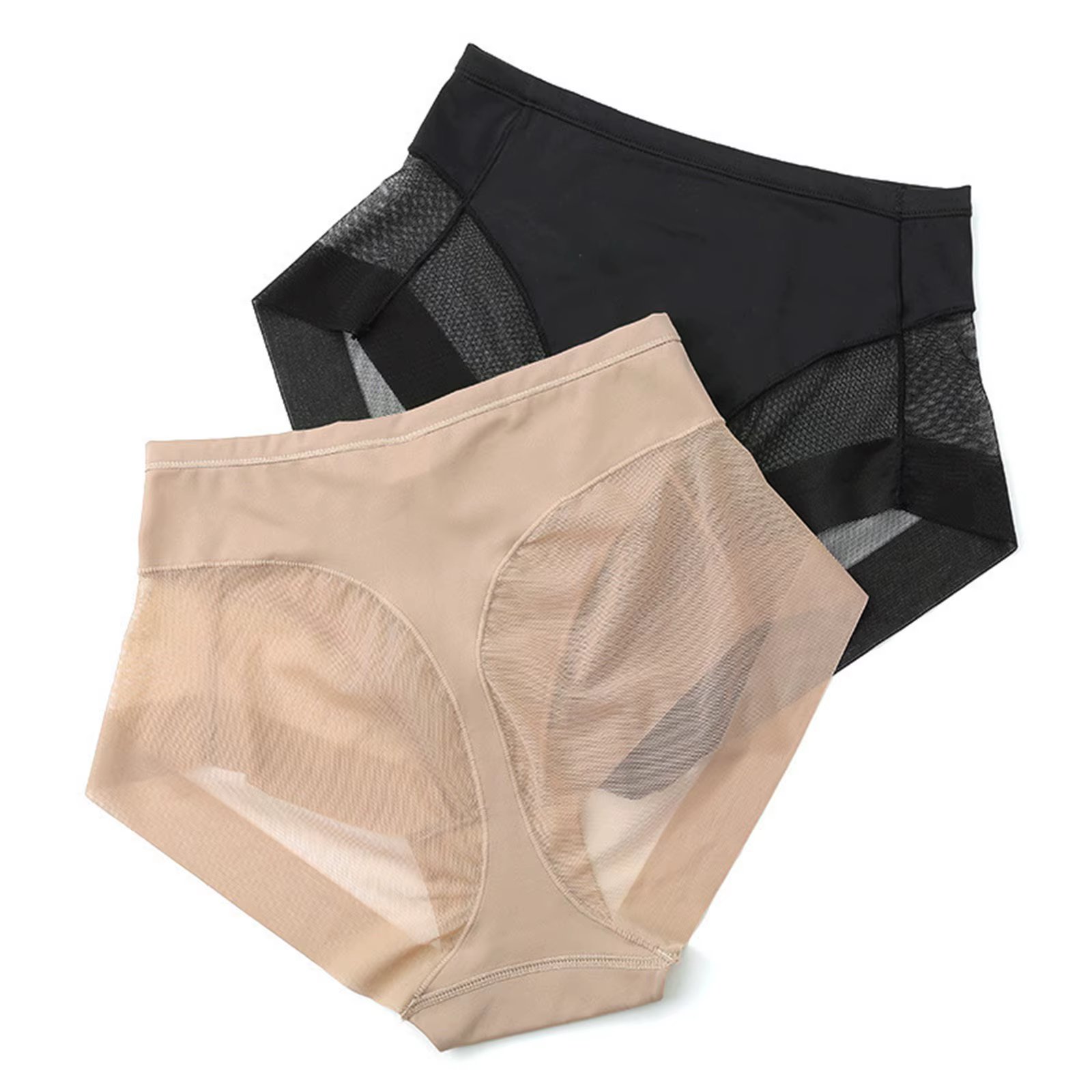 Femmes minceur sans couture culottes taille haute ventre contrôle slips femme formateur façonnage caleçon bout