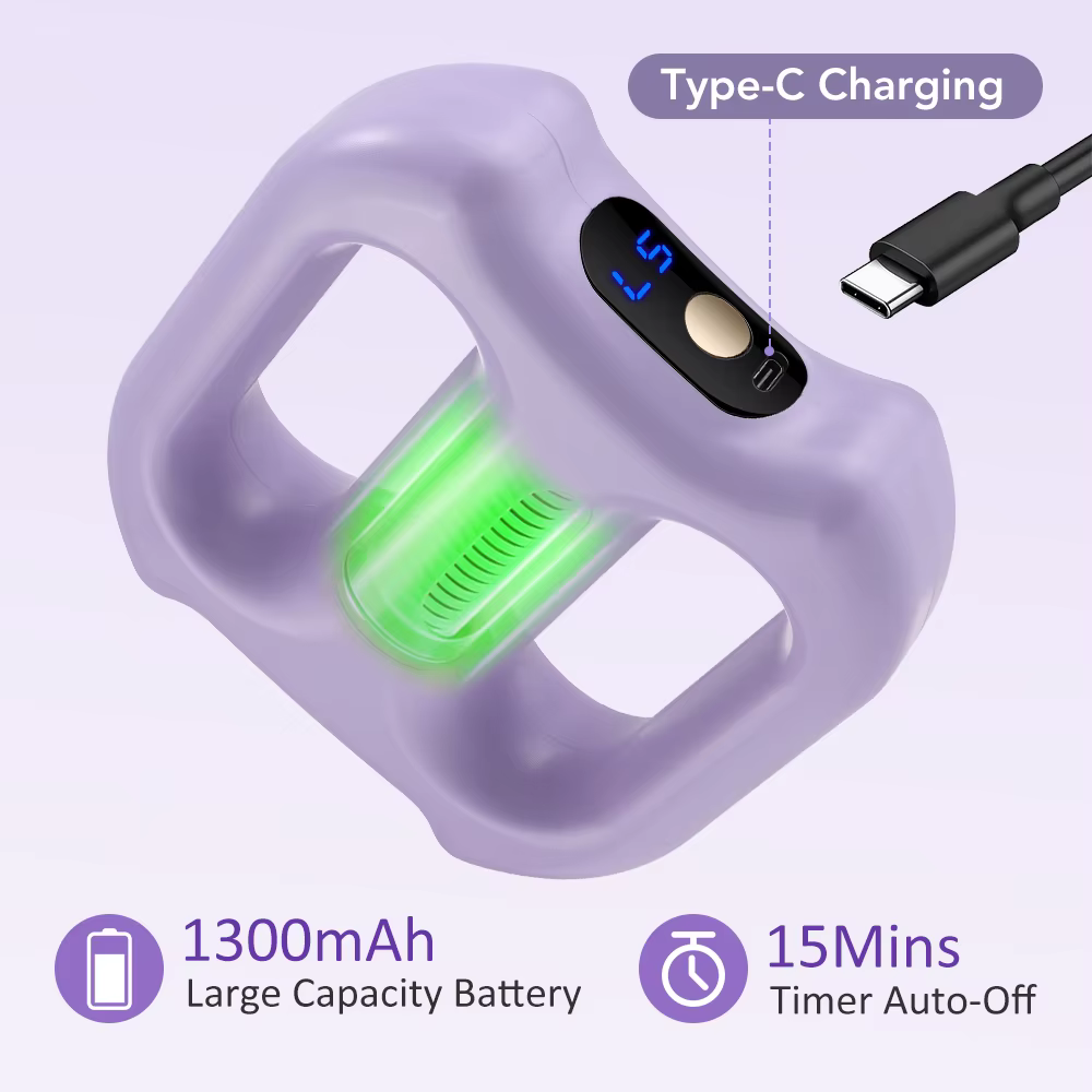 Anneau de massage professionnel rechargeable pour le corps, anneau vibrant pour brûler les graisses, anneau de massage pour la taille et l'abdomen, perte de poids, relaxation musculaire profonde