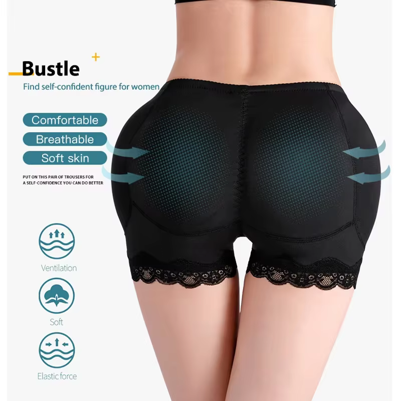 Sous-vêtements modelants avec coussinets de hanches