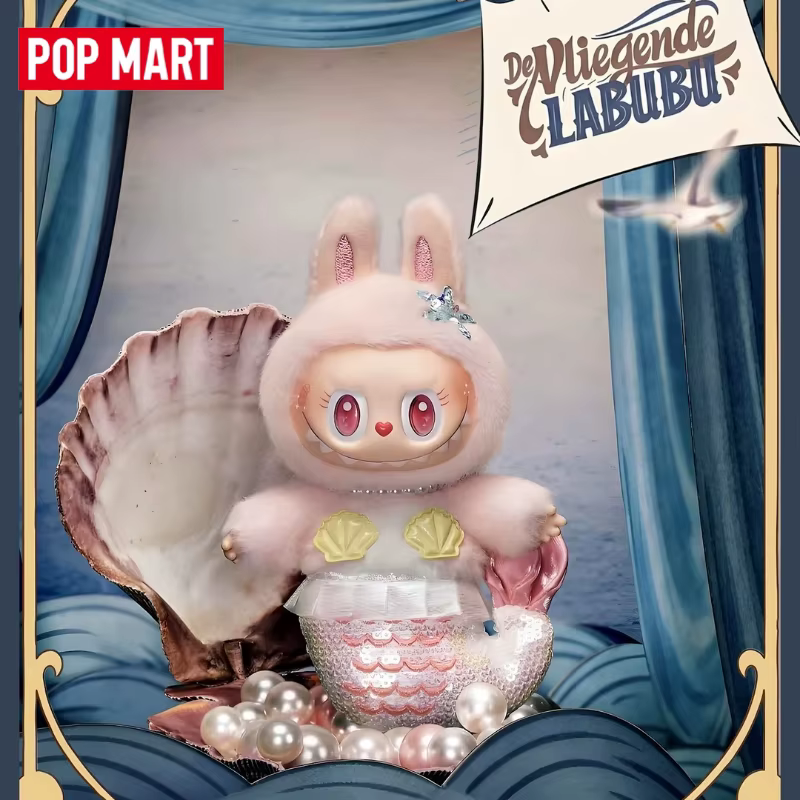 Nouveau, authentique et en stock : POP MART De Vliegende LABUBU 18cm – Jouet tendance « Brave The Wind and Waves » – Aventure audacieuse – Cadeau porte-bonheur