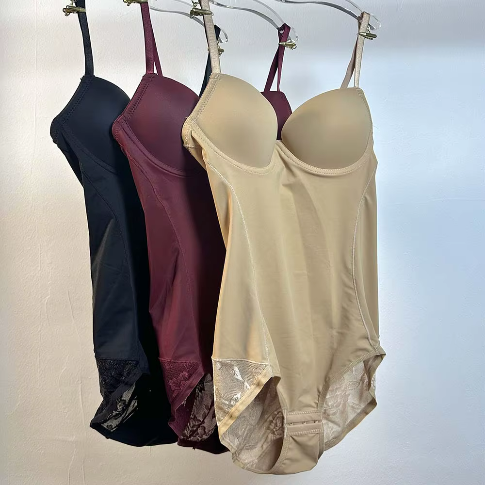 Body sculptant pour femme avec soutien-gorge intégré