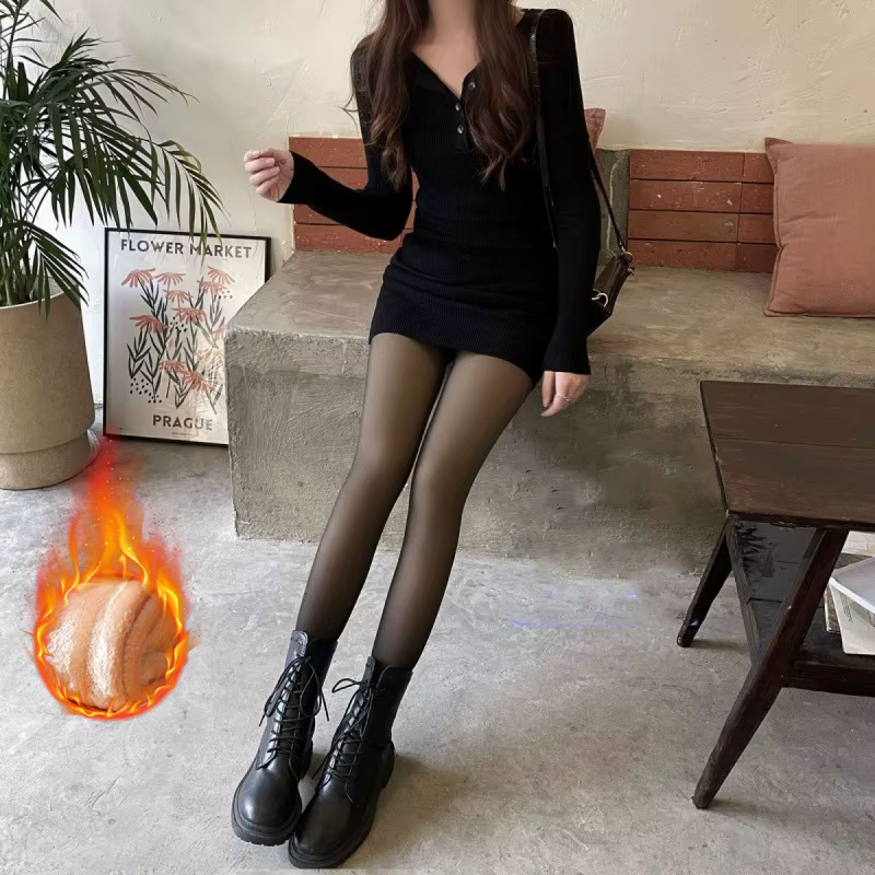 Leggings thermiques taille haute pour femmes