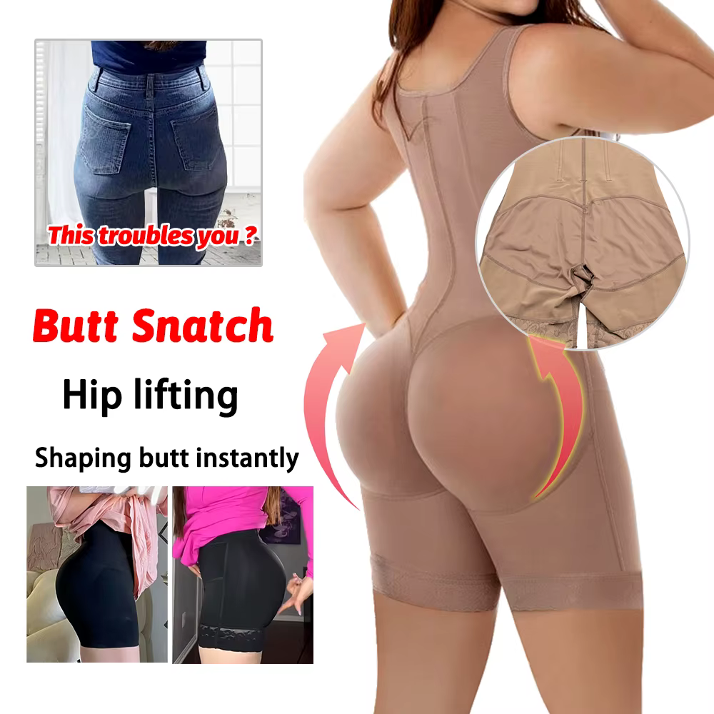 Fajas colombiennes post lipo chirurgical réduisant les shapers post-partum scène 2 BBL Shapewear ventre contrôle corps sculptant gaine