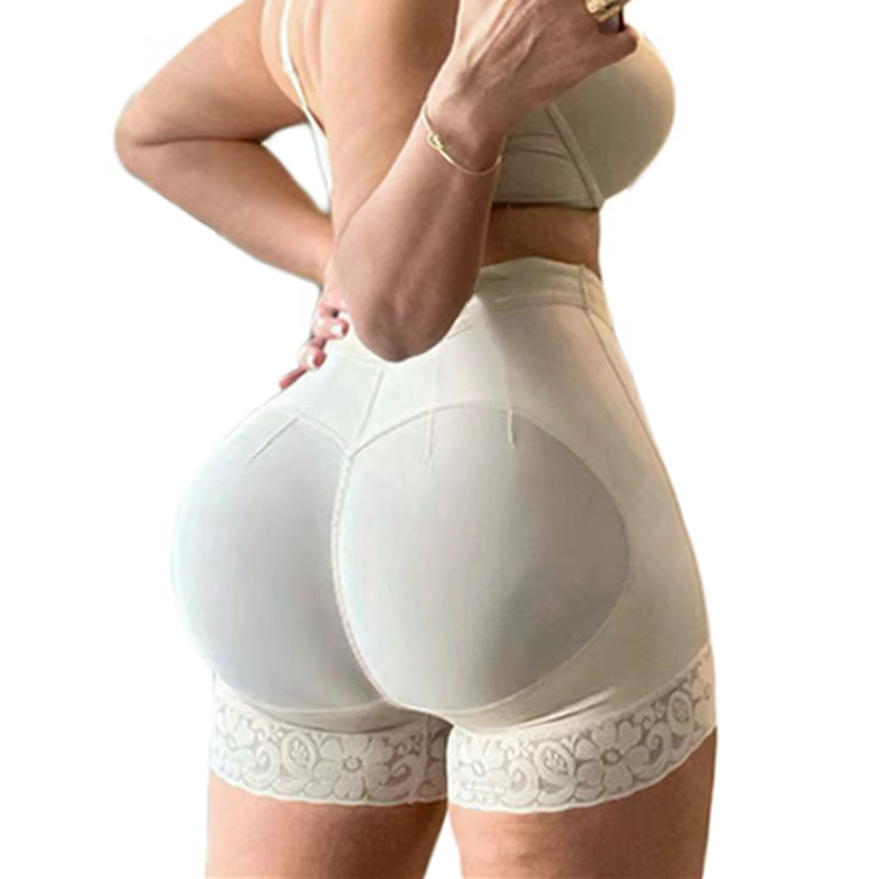 Bout à bout Shapewear Shorts femmes faux butin hanche rehausseur corps Shaper taille formateur ventre contrôle culotte gaine amincissante Fajas