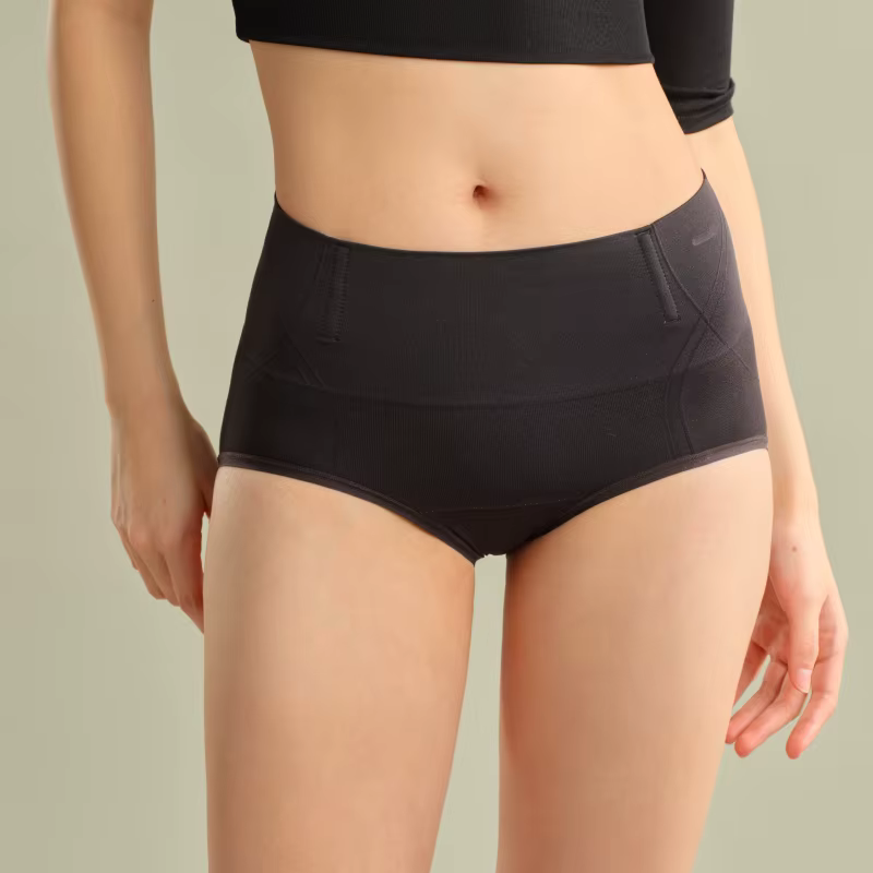 SUJIIN femmes taille moyenne culotte haute élasticité confortable doux pour la peau