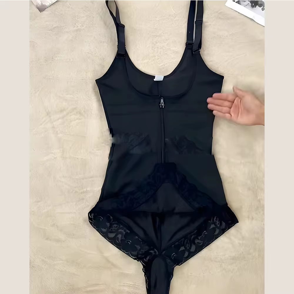Femmes Shapewear Body Corset serré minceur gaine Correction abdominale sans couture string corps Shaper Faja colombien post-partum