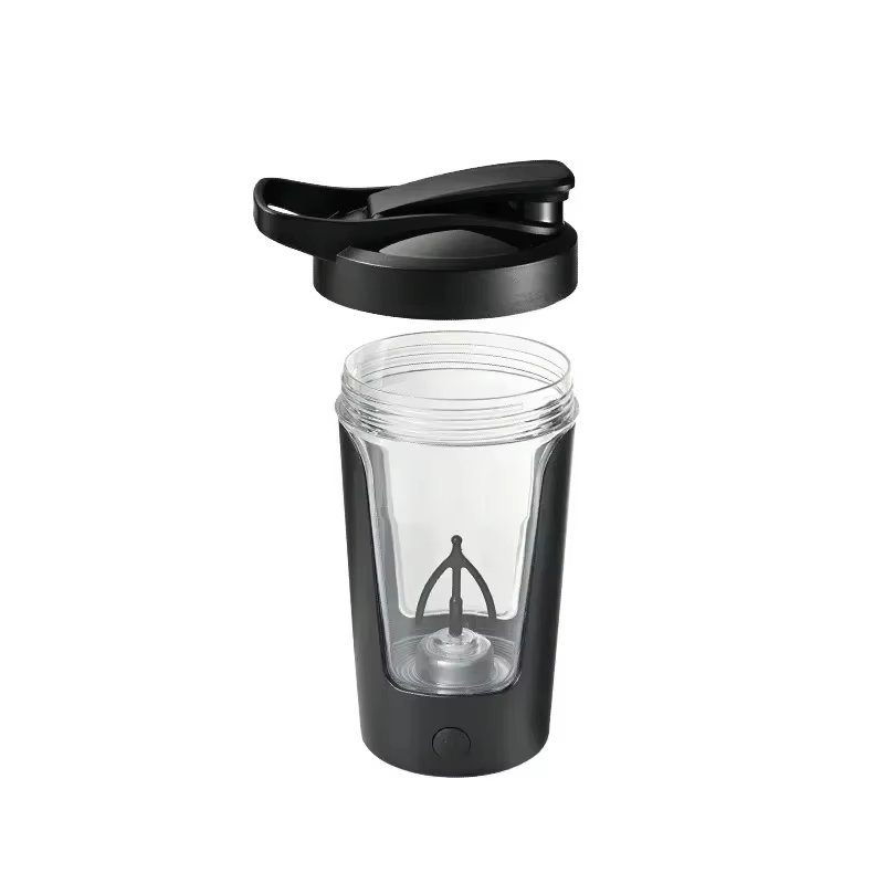 Tasse de mélange électrique automatique de 450ml, bouteille Shaker Portable pour protéines de lactosérum, alimentée par batterie, tasse d'agitation entièrement automatique pour la maison
