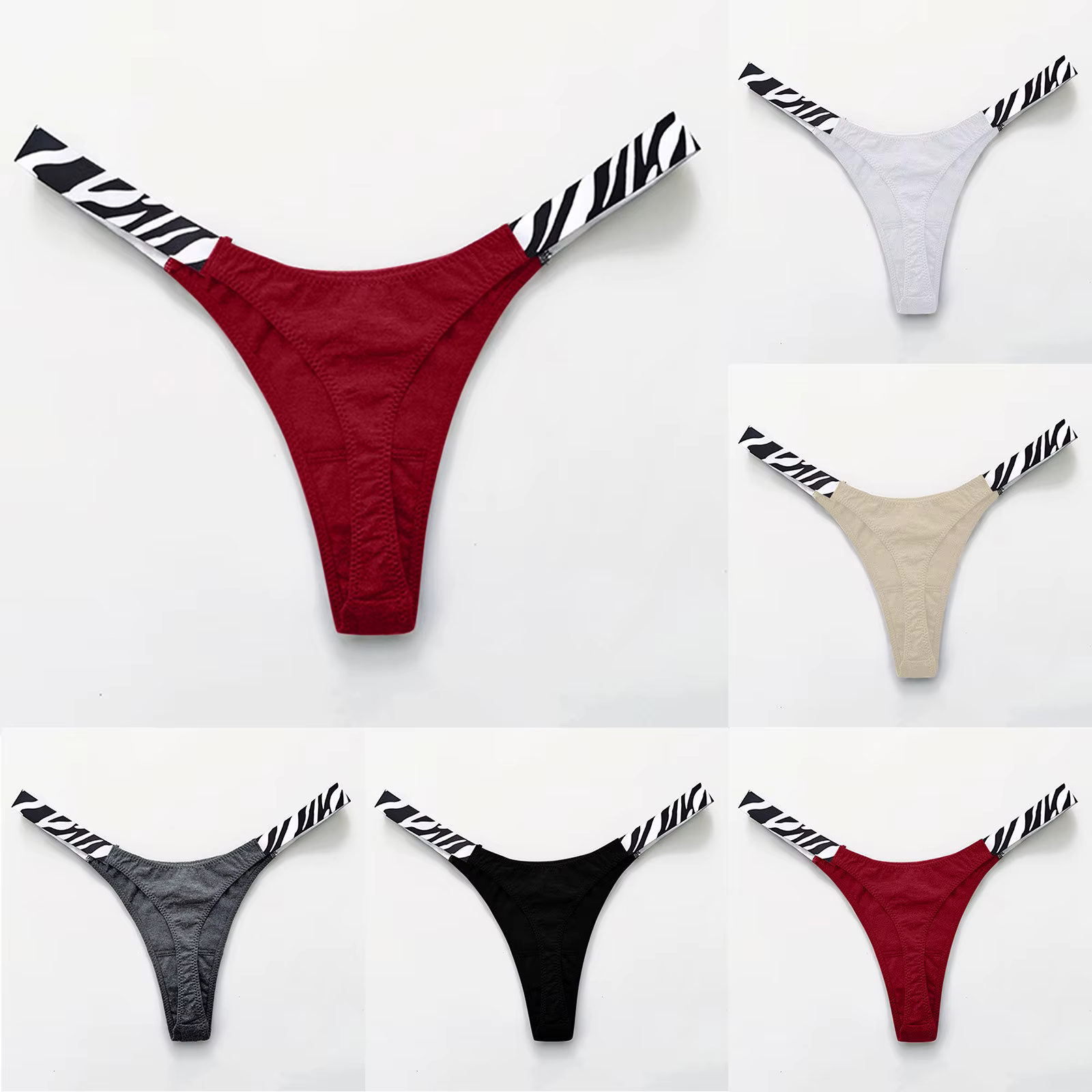 Femmes Sexy coton culotte brésilienne