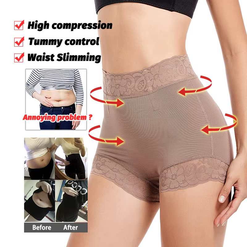 Culotte de Contrôle Sexy à Haute Compression
