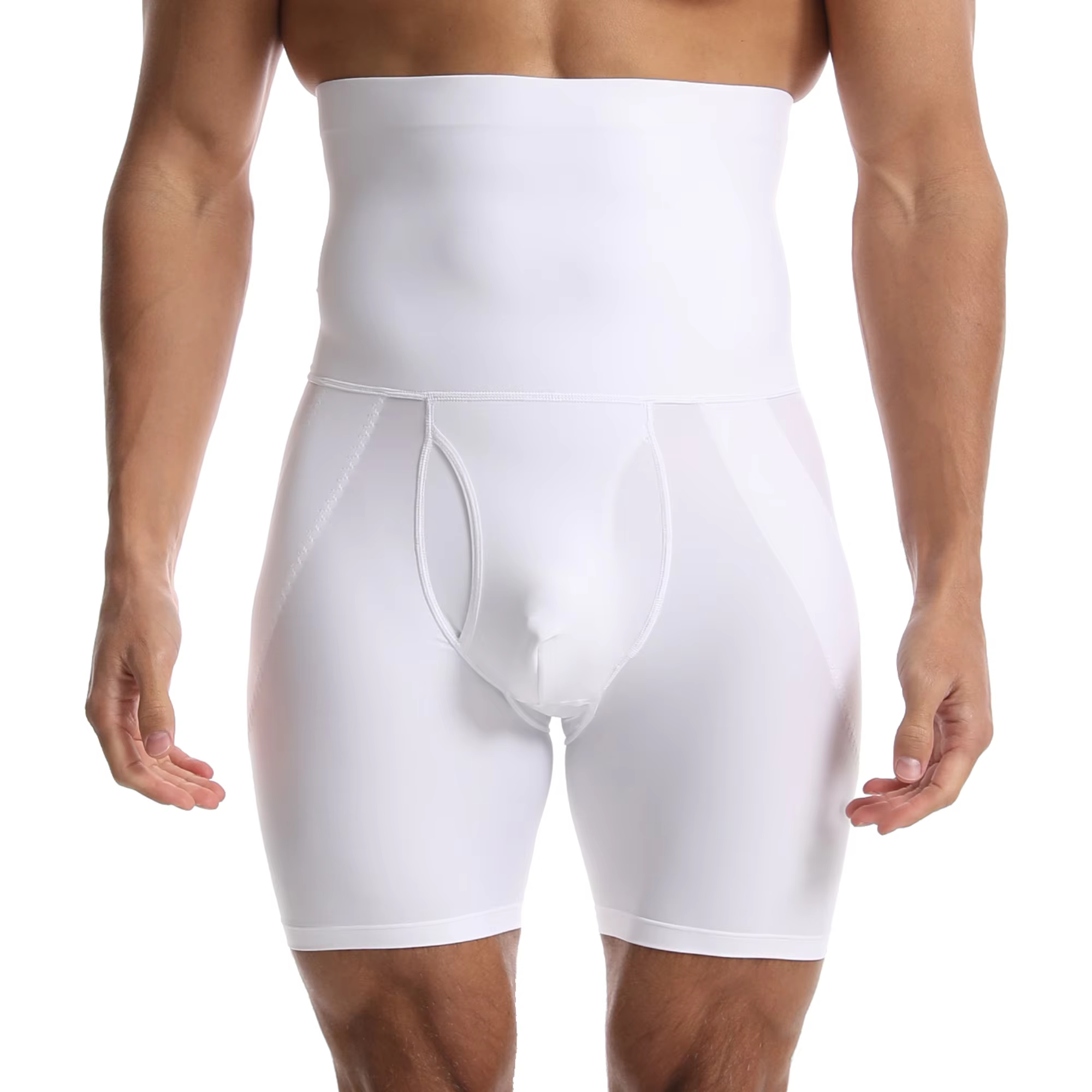 Caleçons Boxers Sculptants Taille Haute pour Hommes