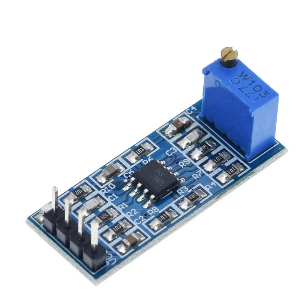 GREATZT 1/5 pièces LM358 100 fois Gain amplificateur de Signal amplificateur opérationnel Module 5 V-12 V offre spéciale