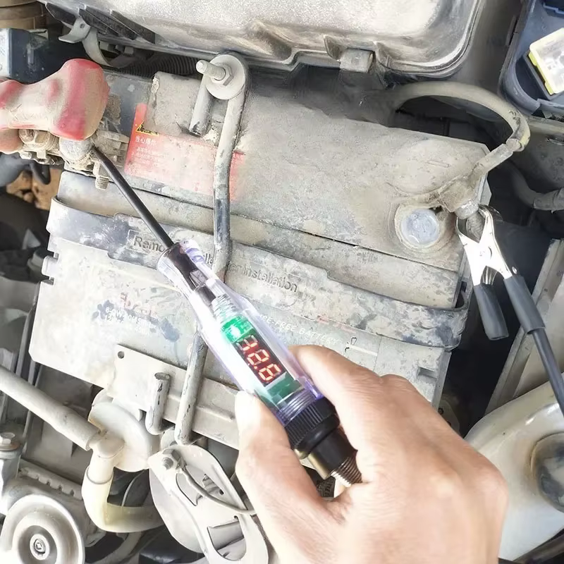Testeur de circuit de tension pour voiture et camion, outils de diagnostic automobile, sonde de test, stylo testeur d'électricité, outils de mesure électrique