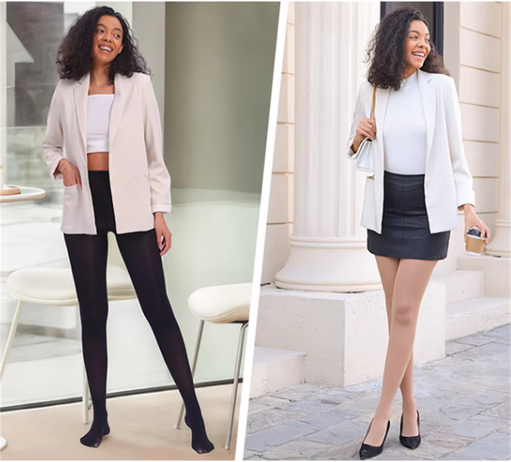 Collants à taille haute 120D Denier