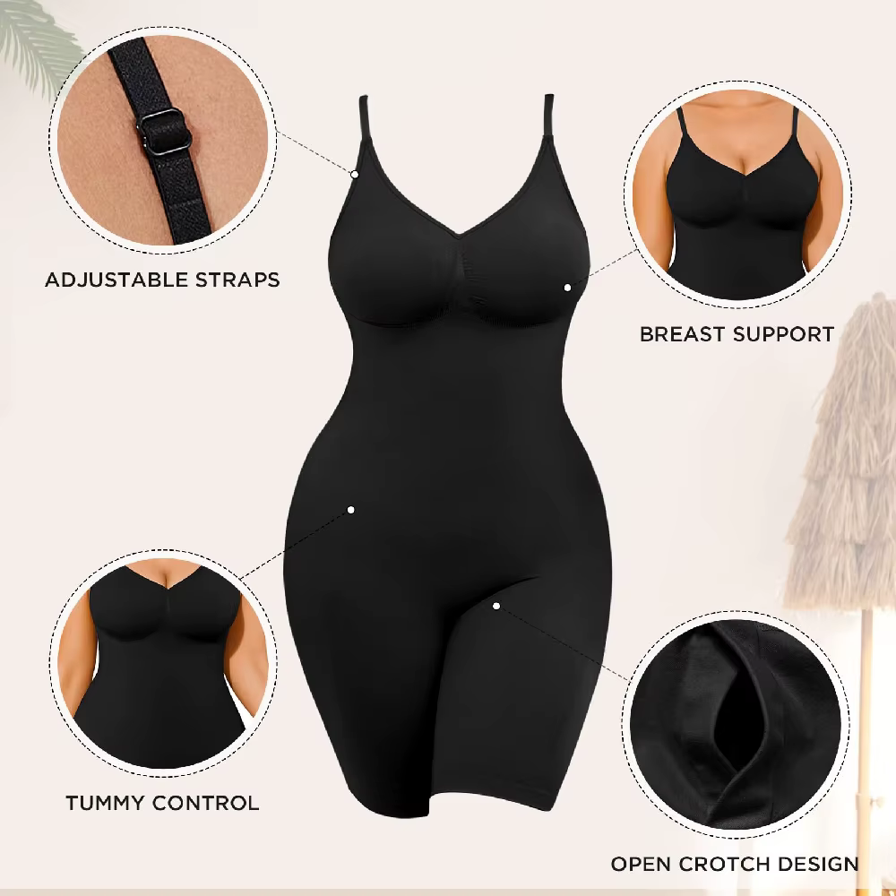 2026 Body gainant sans couture et dos nu pour femme