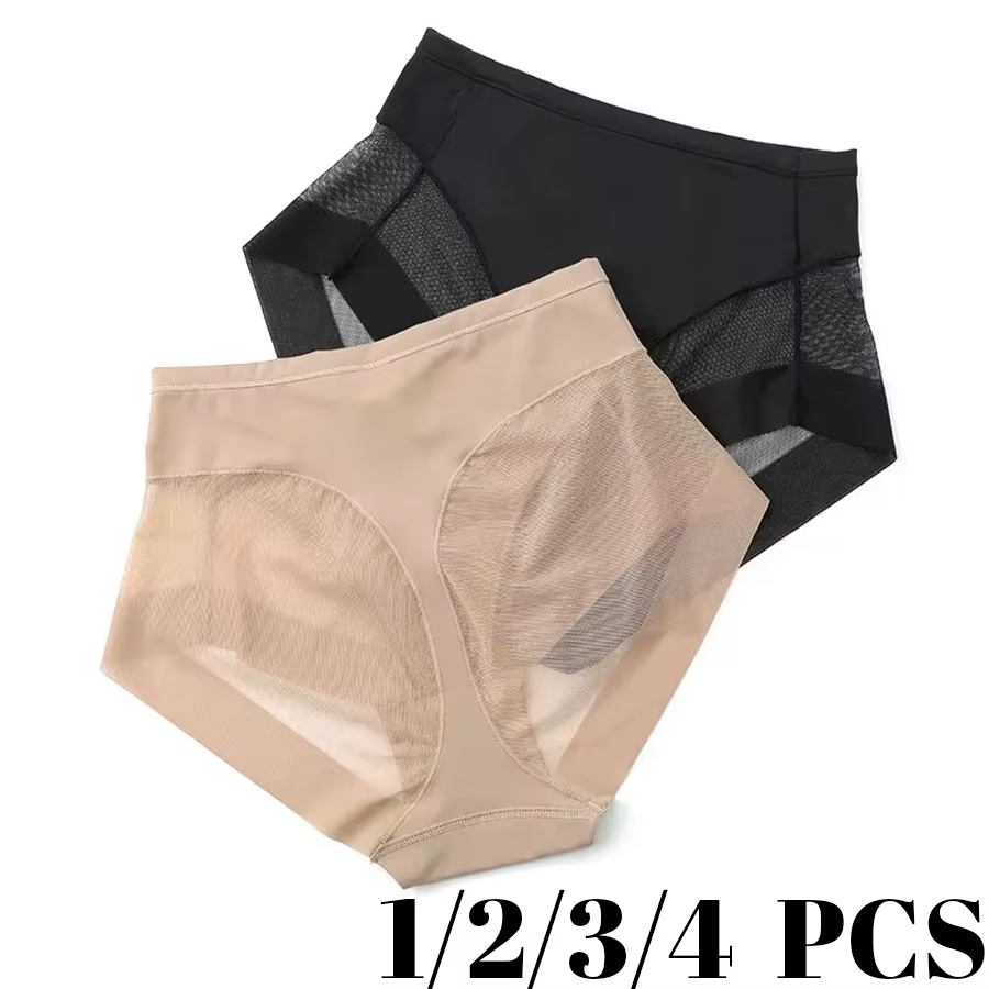 1/2/3/4 pièces femmes minceur culottes taille haute ventre contrôle slips femme formateur façonnage caleçon bout