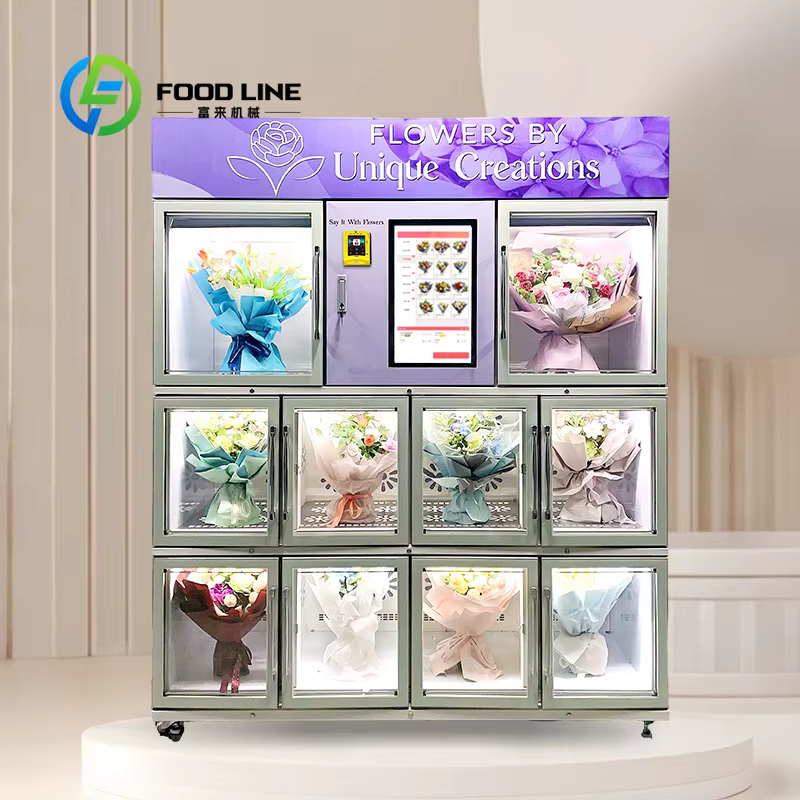 Machine personnalisable de prix d'usine de bonne qualité pour distributeur automatique de fleurs d'hôpital
