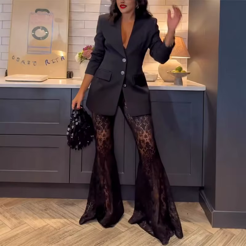Costume à manches longues pour femmes