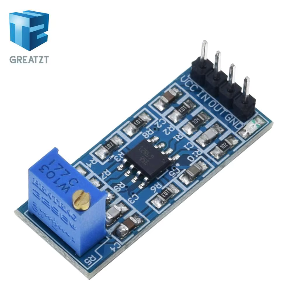 GREATZT LM358 Module d'amplificateur opérationnel à gain de signal 100 fois, amplificateur 5V-12V, vente chaude