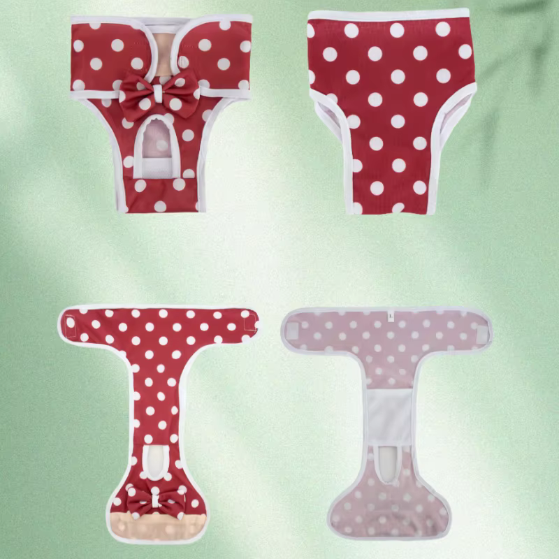 Couches réutilisables pour chiens et femmes, pantalons sanitaires pour chiens, pantalons de sécurité physiologiques pour Menstruation des chiens et des chats