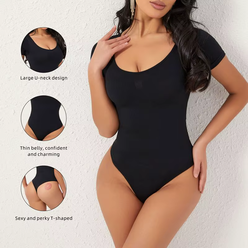 Body gainant sculptant pour femme