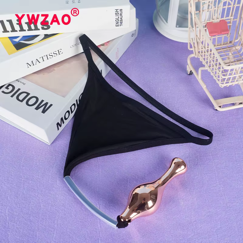 YWZAO jouets sexuels Lingerie culottes slips tongs fournitures pour adultes Anus godemichet Anal femme boutique produits anaux drôles combinaison N02