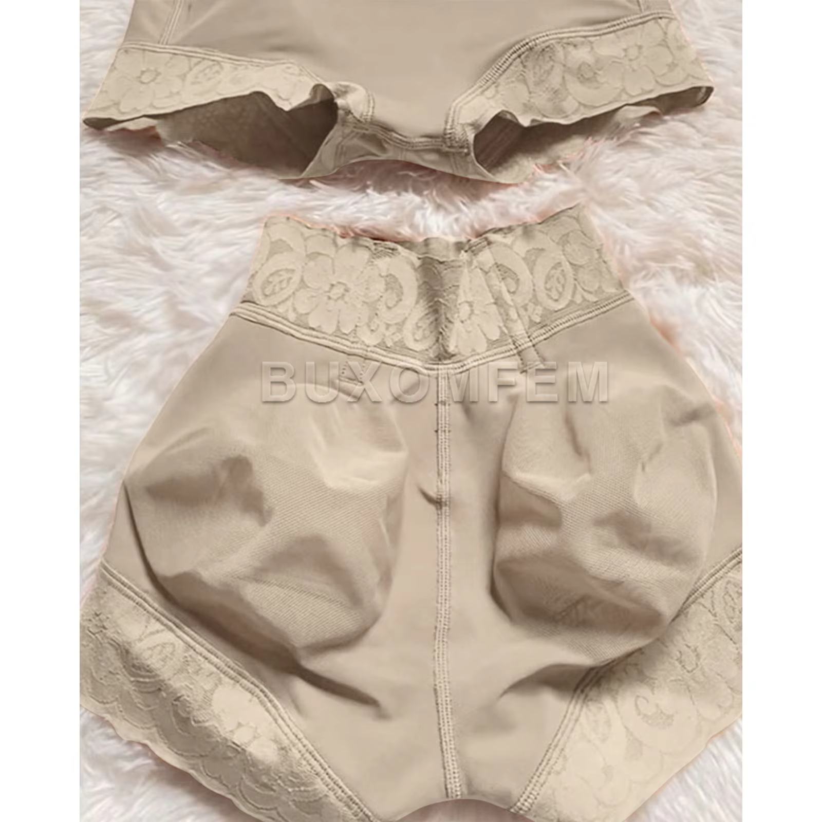 Culotte taille haute taille moyenne compressée pour femme