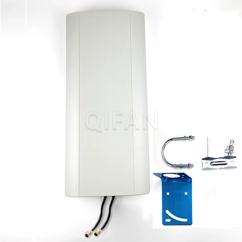 Antenne 5G à gain élevé, montage mural, extérieure, étanche, directionnelle, double polarisation MIMO, antenne 3G 4G 5G, 2x16dBi à gain élevé
