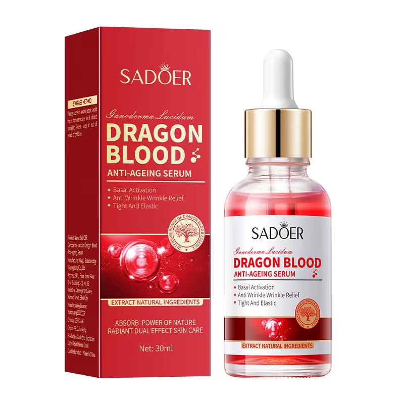 SADOER Ganoderma lucidum sang de Dragon sérum pour le visage Lotion hydratante émulsion pour le visage huile contrôle rafraîchissant Essence pour le visage