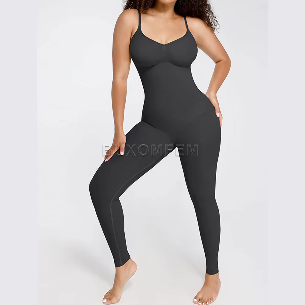 Body gainant élastique amincissant post-chirurgie pour femme