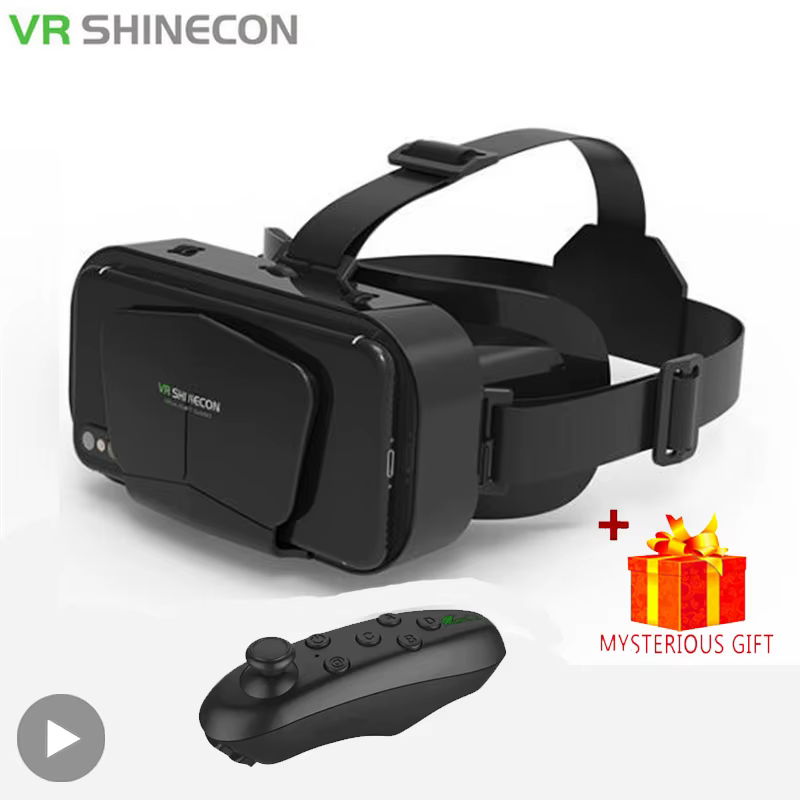 Shinecon réalité virtuelle Viar 3D VR lunettes dispositif casque lentilles casque lunettes intelligente pour Smartphone téléphone portable réalité Mobile