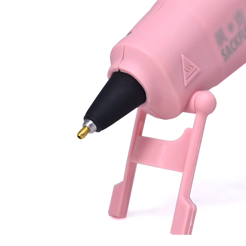 Pistolet à colle chaude sans fil pour travaux manuels d'enfants, bricolage domestique, réparation, utilisation avec bâtonnets de colle de 7 mm, pistolet à colle sans fil 3,6 V 2000 mAh, autonomie de 6