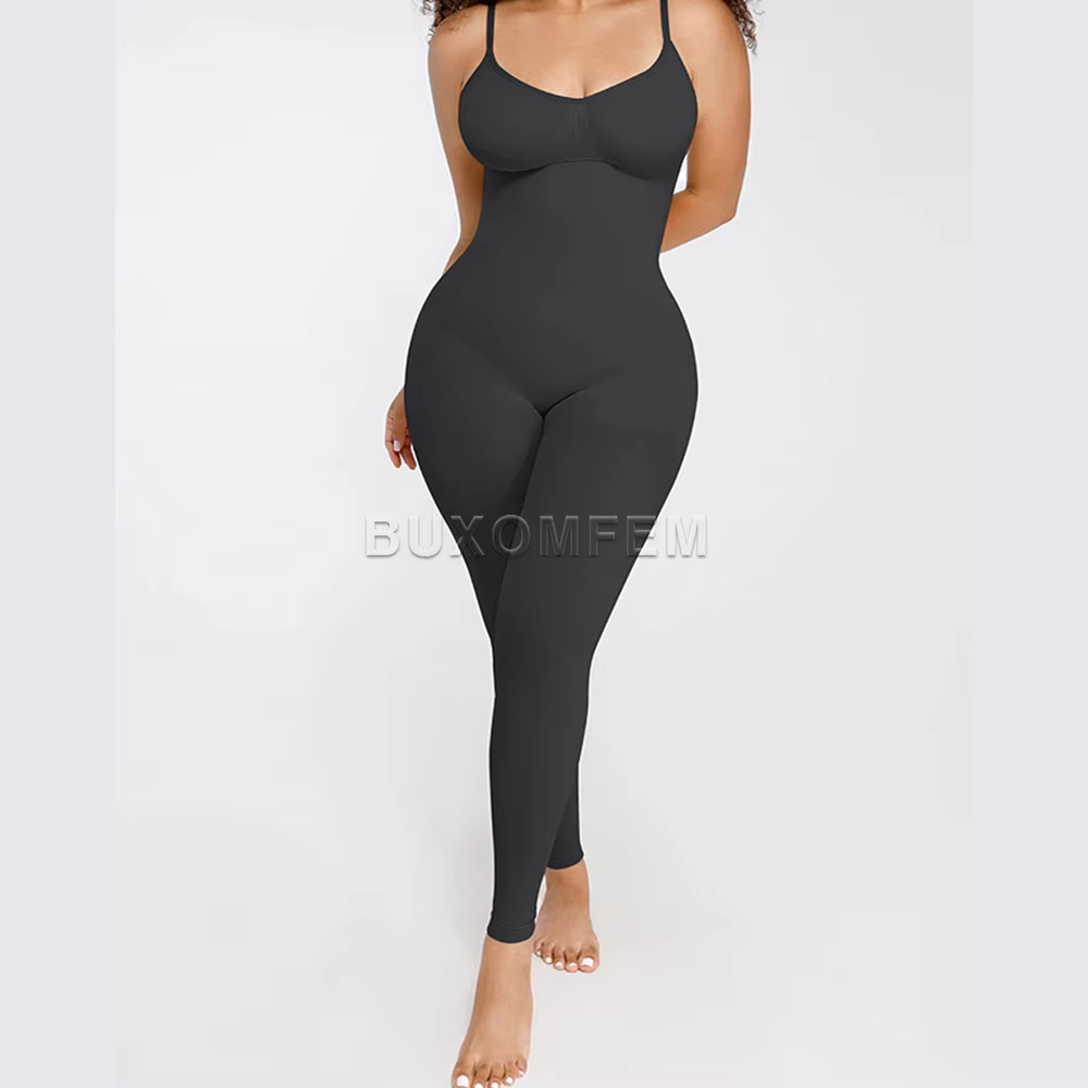 Body gainant élastique amincissant post-chirurgie pour femme