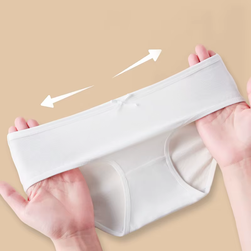 Grande taille 7 pièces sous-vêtements jetables femmes culottes coton filles slips blanc lingeries solide culotte respirant femme intimes